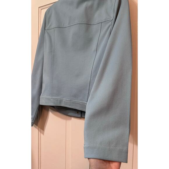 St. John Sport Blue Blazer Jacket Size P - Picture 8 of 15